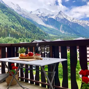 Mont Blanc 43, Vue Mont Blanc , Balcon, Parking شامونكس